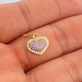 Dije Corazon 1.5gr / 3/4 in / Oro Amarillo 18%
