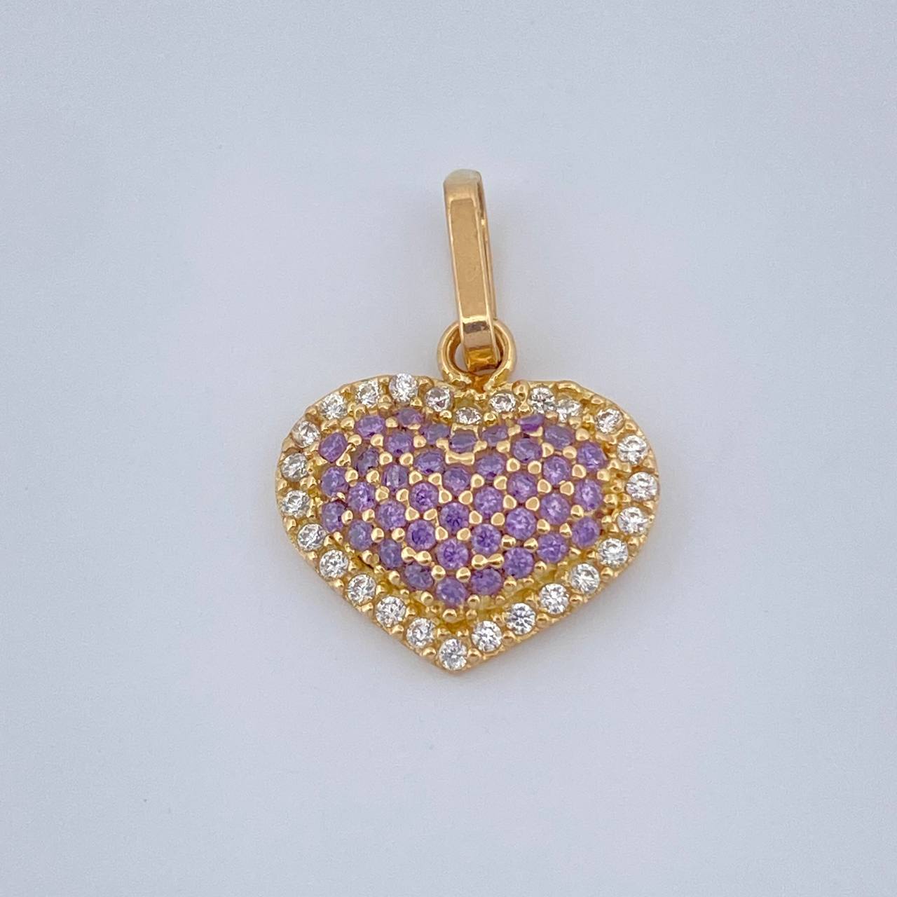 Dije Corazon 1.5gr / 3/4 in / Oro Amarillo 18%