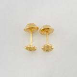 Topos Mano Hamsa 0.75g / in / 4.5mm Oro Amarillo 18K