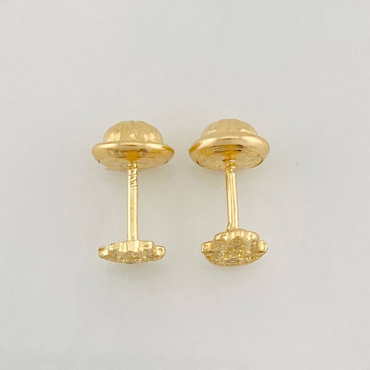 Topos Mano Hamsa 0.75g / in / 4.5mm Oro Amarillo 18K