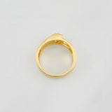 Anillo Solitario Corazon 4.05g / T6 3/4 Oro Amarillo 18K