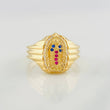 Anillo Virgen de Guadalupe 4.40g / T8 Oro Amarillo 18K