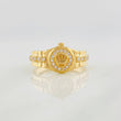 Anillo Correa Corona 2.8g / T7 Oro Amarillo 18K