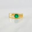 Anillo Solitario Corazon 3.8g / T6 3/4 Oro Amarillo 18K