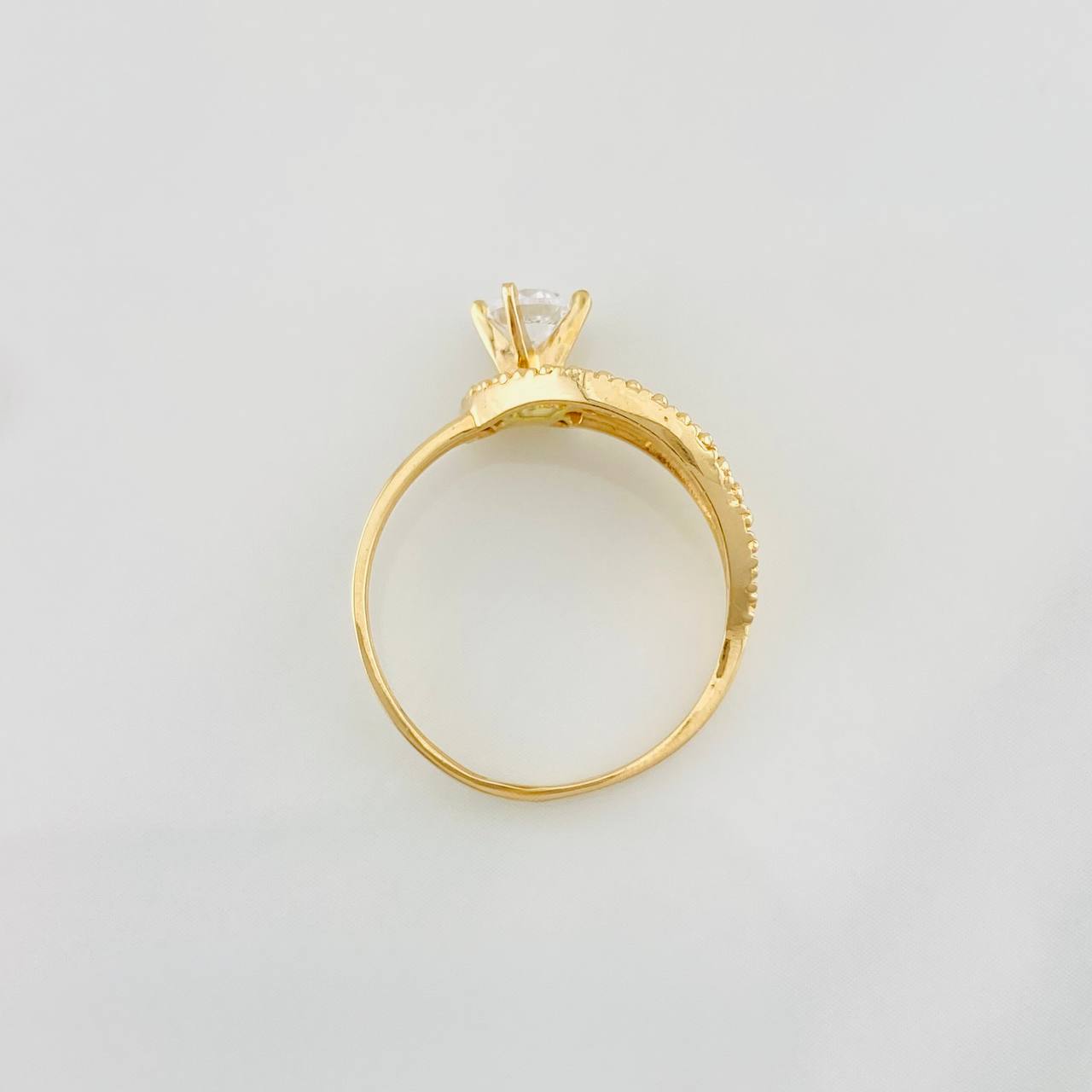 Anillo Solitario Hola 2.05g / T5 1/2 Oro Amarillo 18K