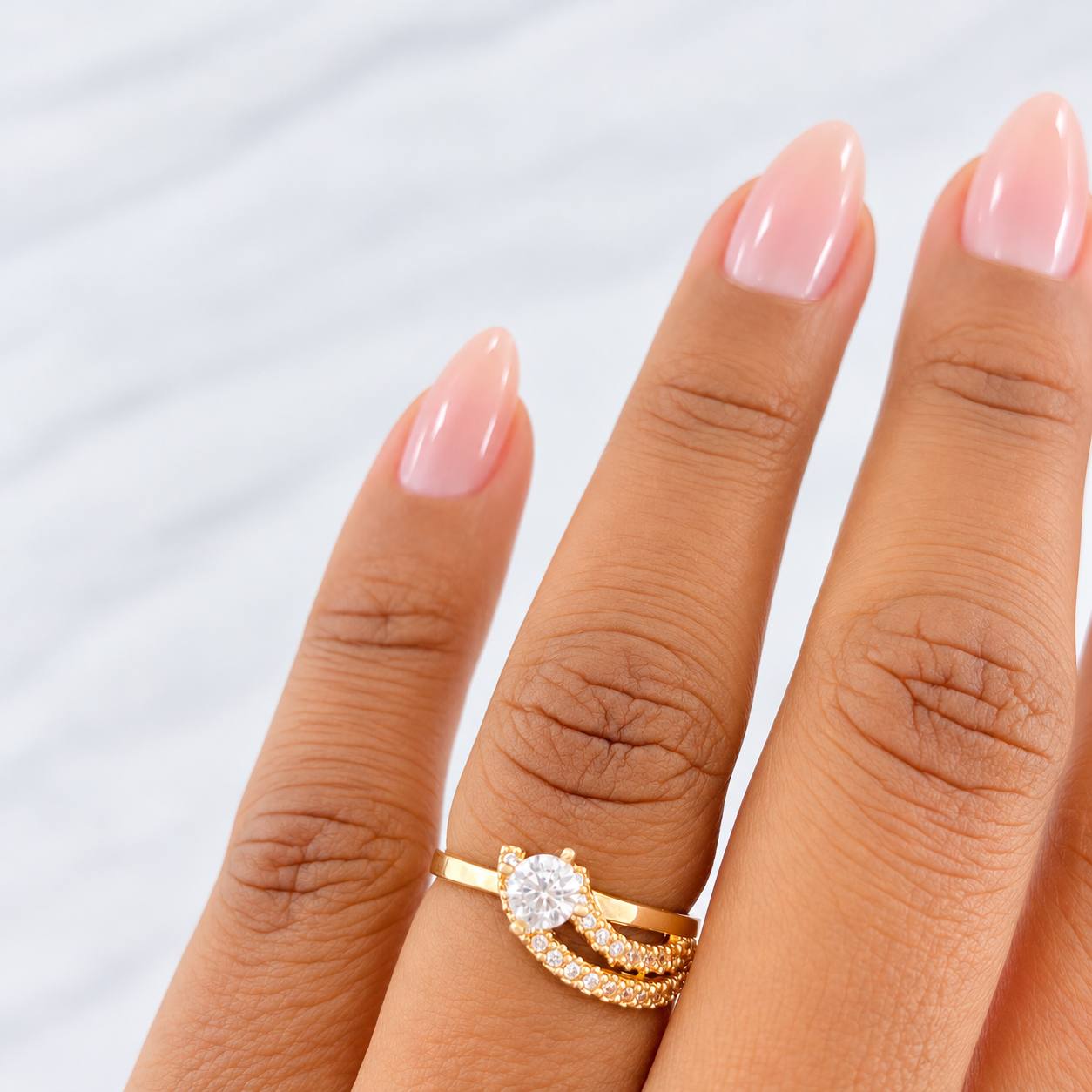 Anillo Solitario Hola 2.05g / T5 1/2 Oro Amarillo 18K