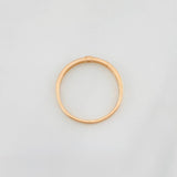 Anillo Bisel 1.45g / T8 Oro Rosa 18K