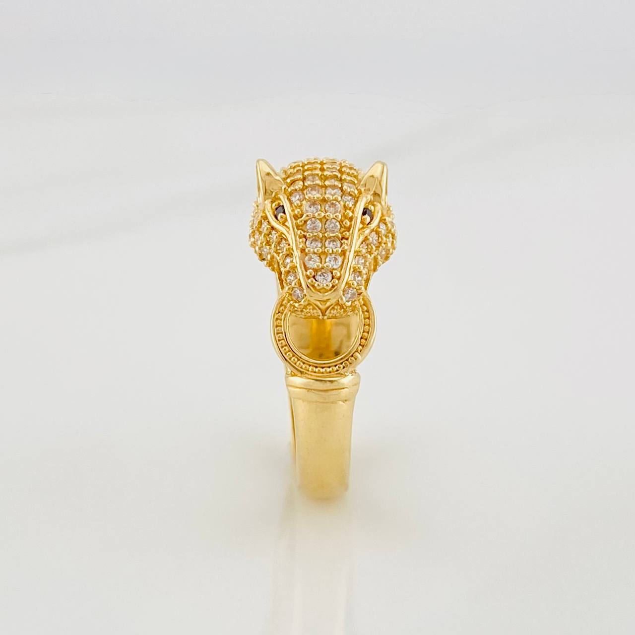 Panther Ring 4.6g / T6 1/4 Yellow Gold 18K
