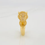 Panther Ring 4.6g / T6 1/4 Yellow Gold 18K