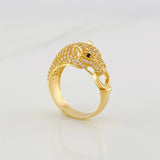 Panther Ring 4.6g / T6 1/4 Yellow Gold 18K