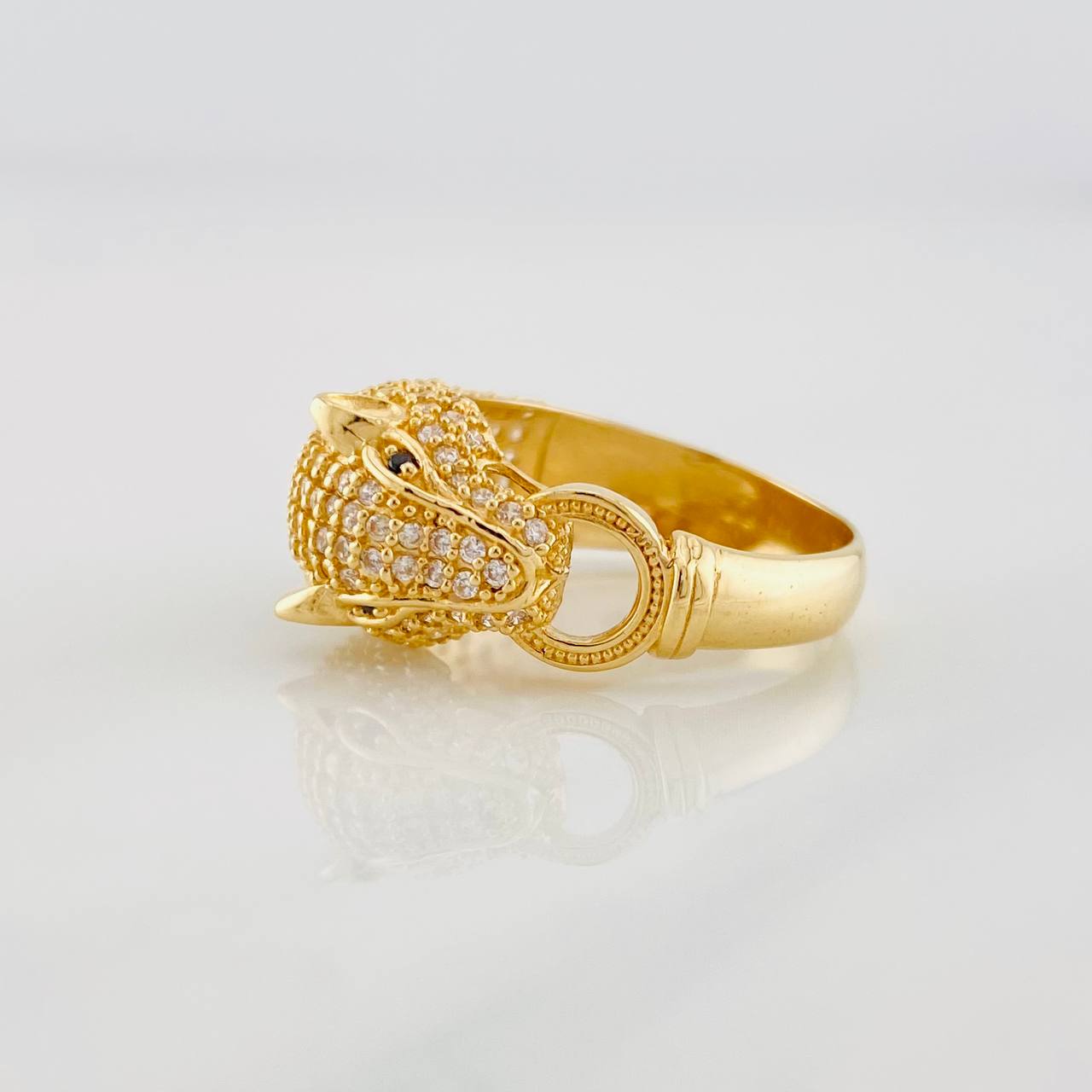 Panther Ring 4.6g / T6 1/4 Yellow Gold 18K