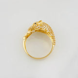 Panther Ring 4.6g / T6 1/4 Yellow Gold 18K