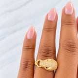 Panther Ring 4.6g / T6 1/4 Yellow Gold 18K