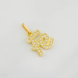 Dije Fe 1.4g / 3/4 in Oro Amarillo 18K