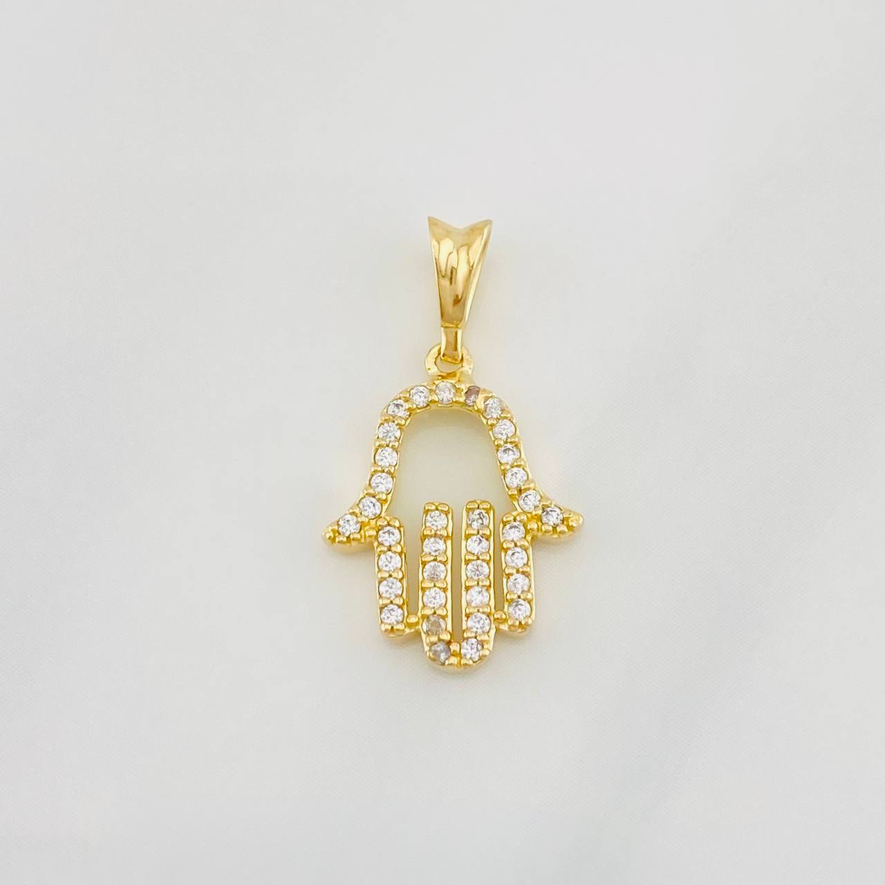 Dije Mano Hamsa 1.15g / 3/4 in Oro Amarillo 18K