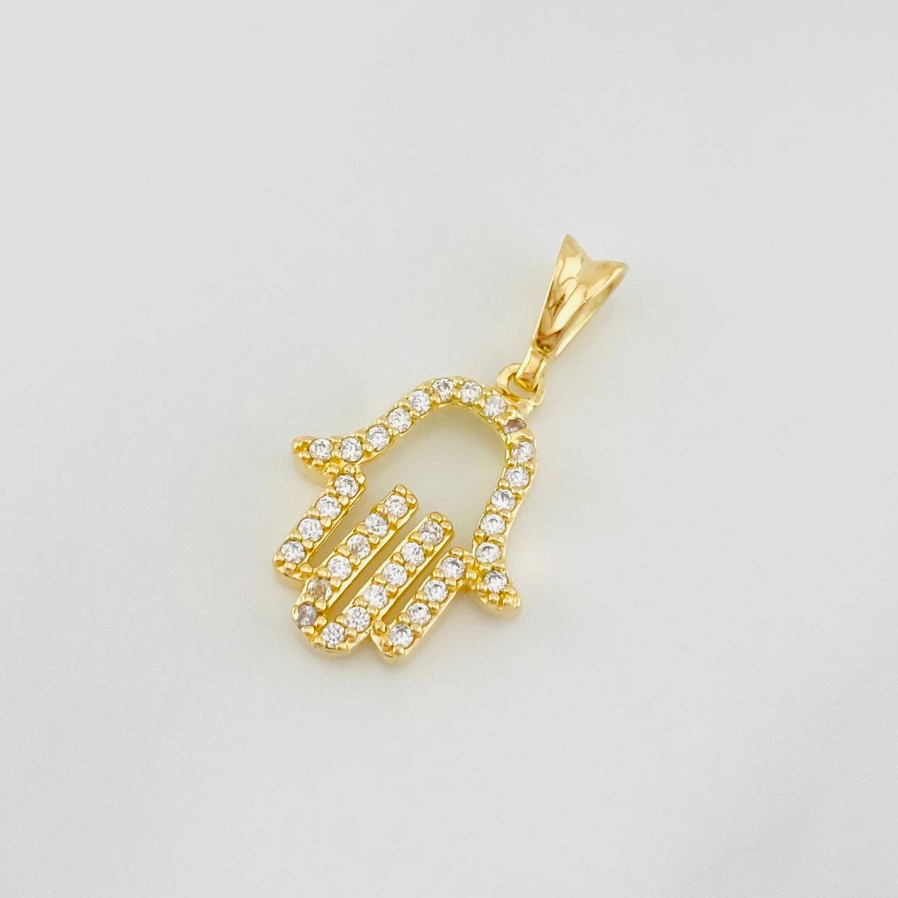 Dije Mano Hamsa 1.15g / 3/4 in Oro Amarillo 18K