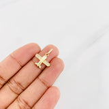 Dije Avion 1.25g / 3/4 in Oro Amarillo 18K