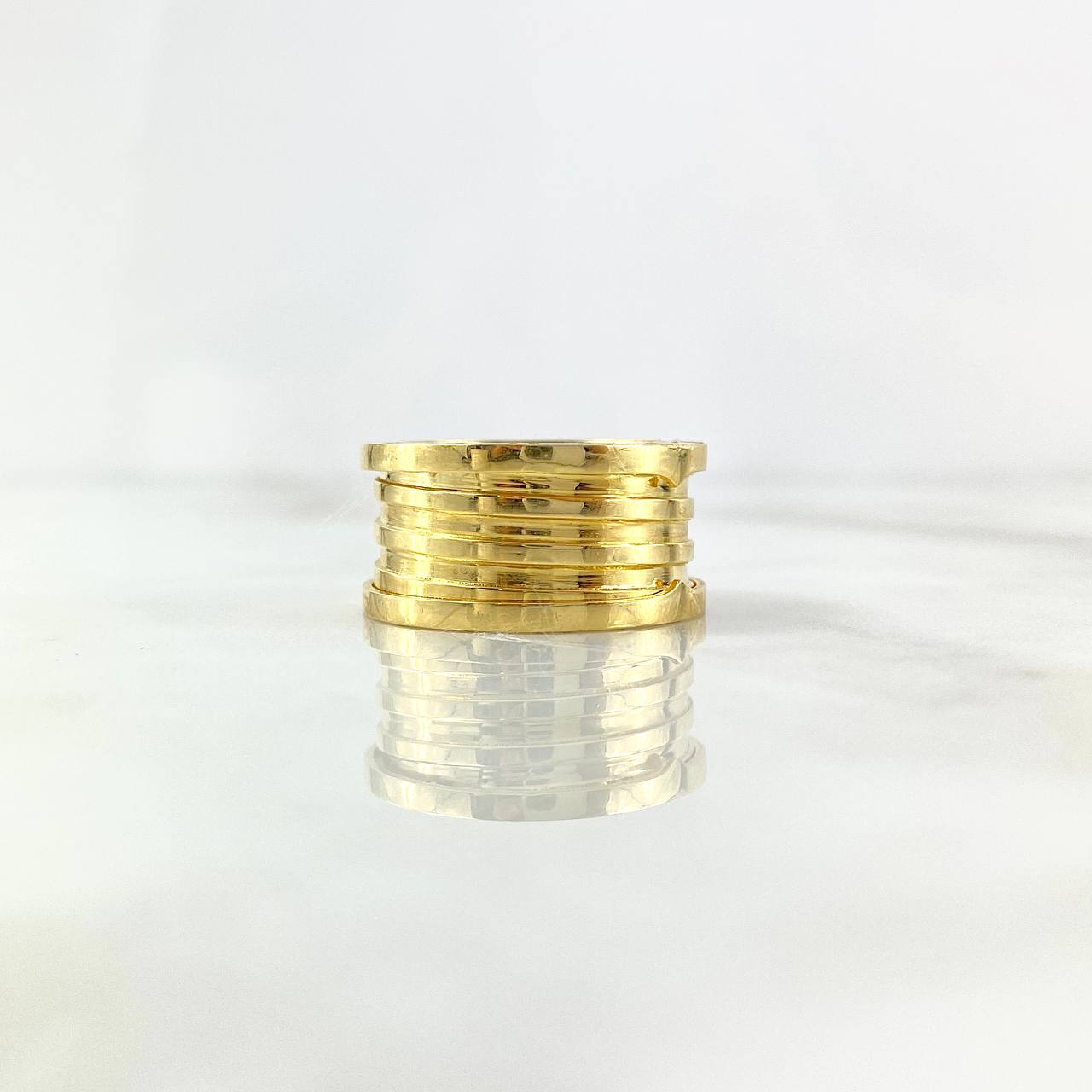 Rustic Ring 16.75gr / Size 8 1/2 / Yellow Gold Nac.Esp. ©