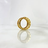 Rustic Ring 16.75gr / Size 8 1/2 / Yellow Gold Nac.Esp. ©