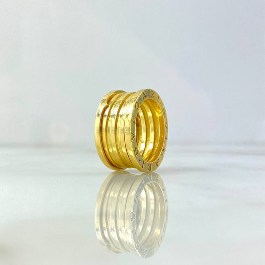 Rustic Ring 16.75gr / Size 8 1/2 / Yellow Gold Nac.Esp. ©
