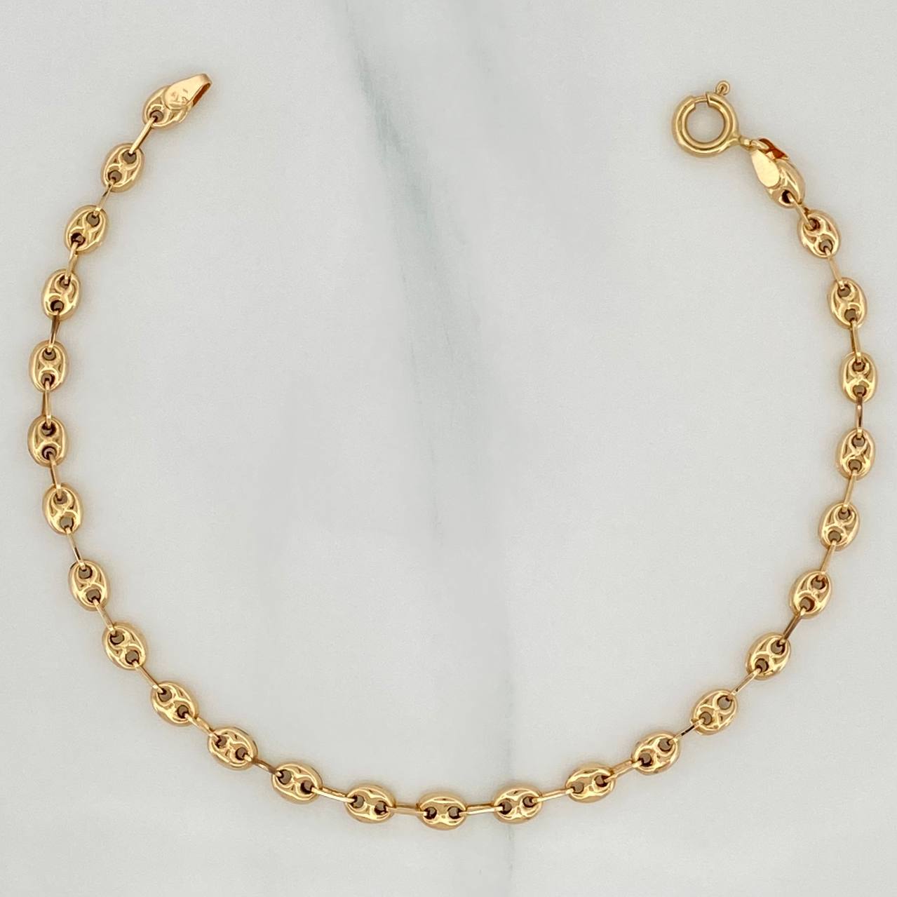 Bracelet Gc 2.15 g / 7 1/4 in / 3.4 mm Yellow Gold 18K