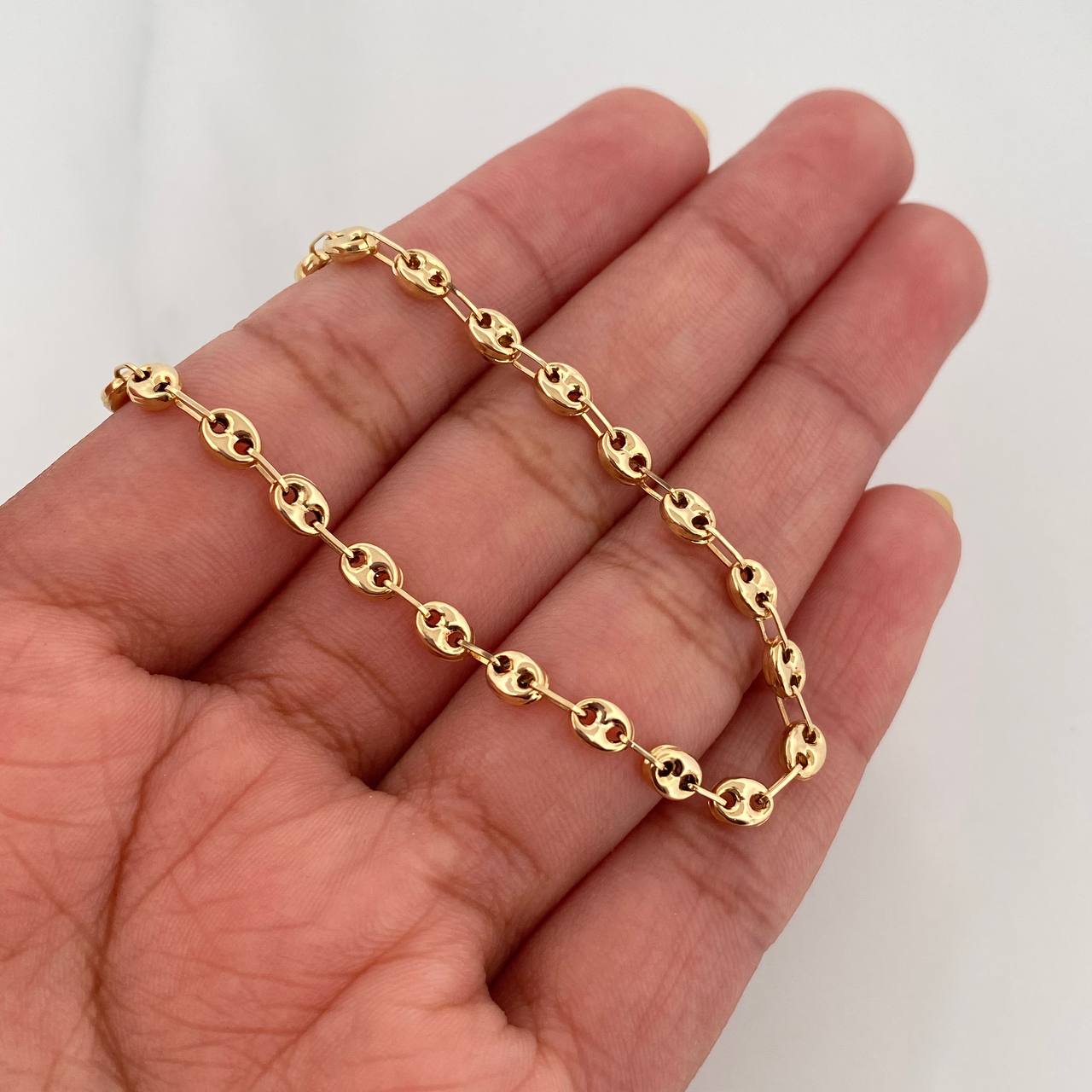 Bracelet Gc 2.15 g / 7 1/4 in / 3.4 mm Yellow Gold 18K