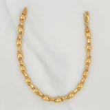 Rustic Bubbles Bracelet 4.45 g / 7 1/2 in / 4.3 mm 18K Yellow Gold