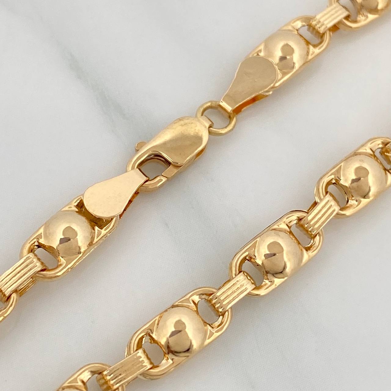 Rustic Bubbles Bracelet 4.45 g / 7 1/2 in / 4.3 mm 18K Yellow Gold