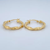 Candongas Milu 1.8gr / 1 in / Oro Amarillo 18K $