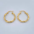 Candongas Milu 1.8gr / 1 in / Oro Amarillo 18K $