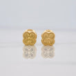 Topos Trebol 0.65g / in / 5mm Oro Amarillo 18K