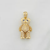 Dije Oso 8.9g / 1 1/4 in Oro Amarillo 18K