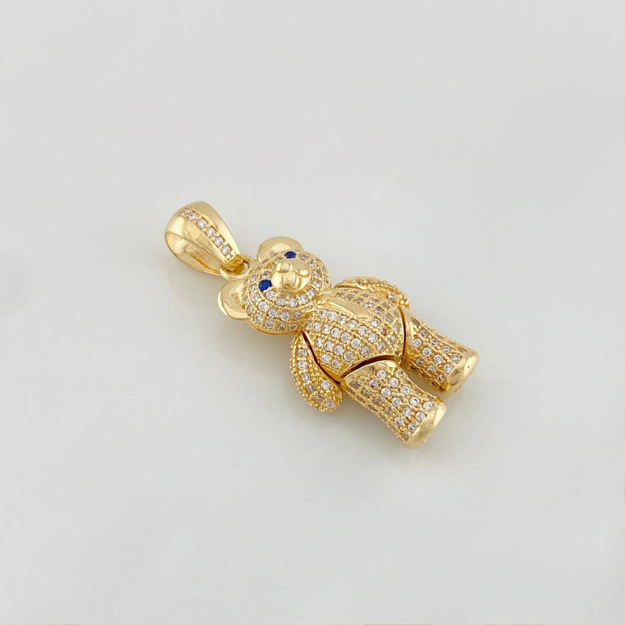Dije Oso 8.9g / 1 1/4 in Oro Amarillo 18K