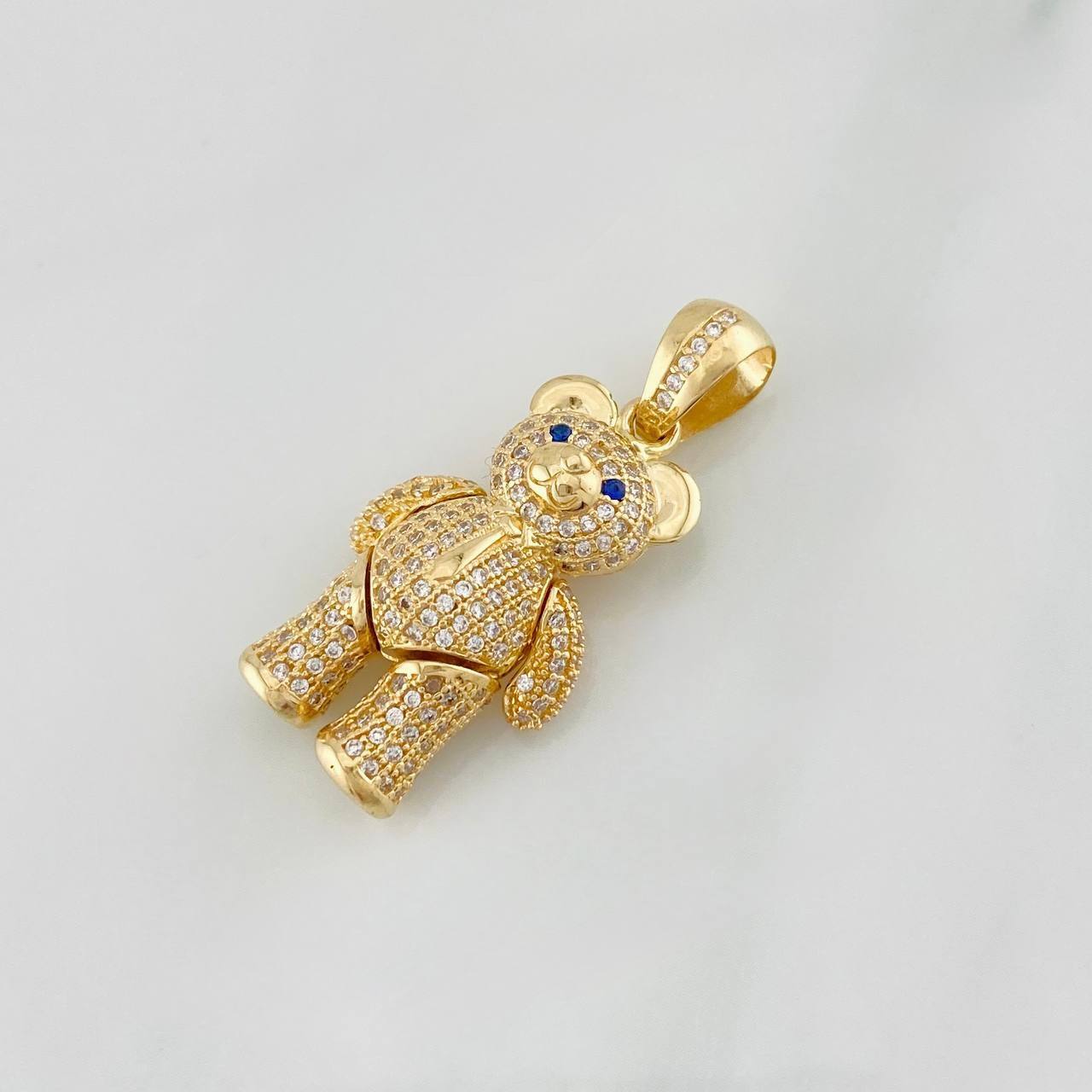 Dije Oso 8.9g / 1 1/4 in Oro Amarillo 18K