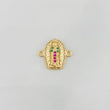 Herraje Virgen de Guadalupe 1.25g / 1/2 in Oro Amarillo 18K