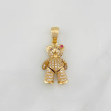 Dije Oso 4.6g / 1 1/4 in Oro Amarillo 18K