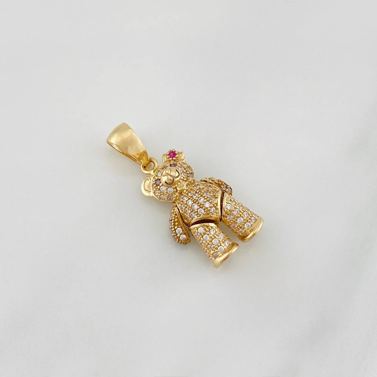 Dije Oso 4.6g / 1 1/4 in Oro Amarillo 18K