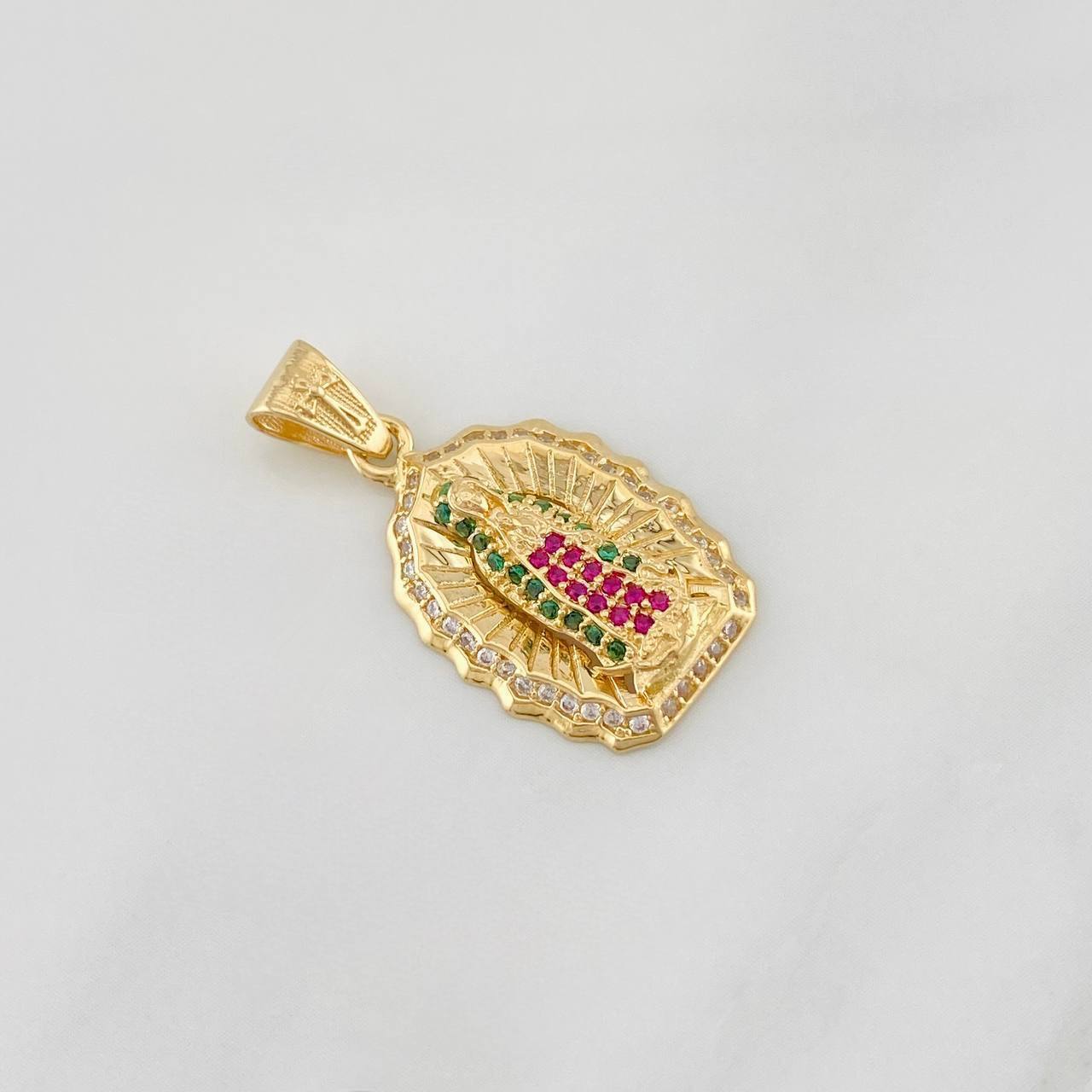 Dije Virgen de Guadalupe 3.05g / 3/4 in Oro Amarillo 18K