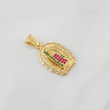 Dije Virgen de Guadalupe 3.05g / 3/4 in Oro Amarillo 18K