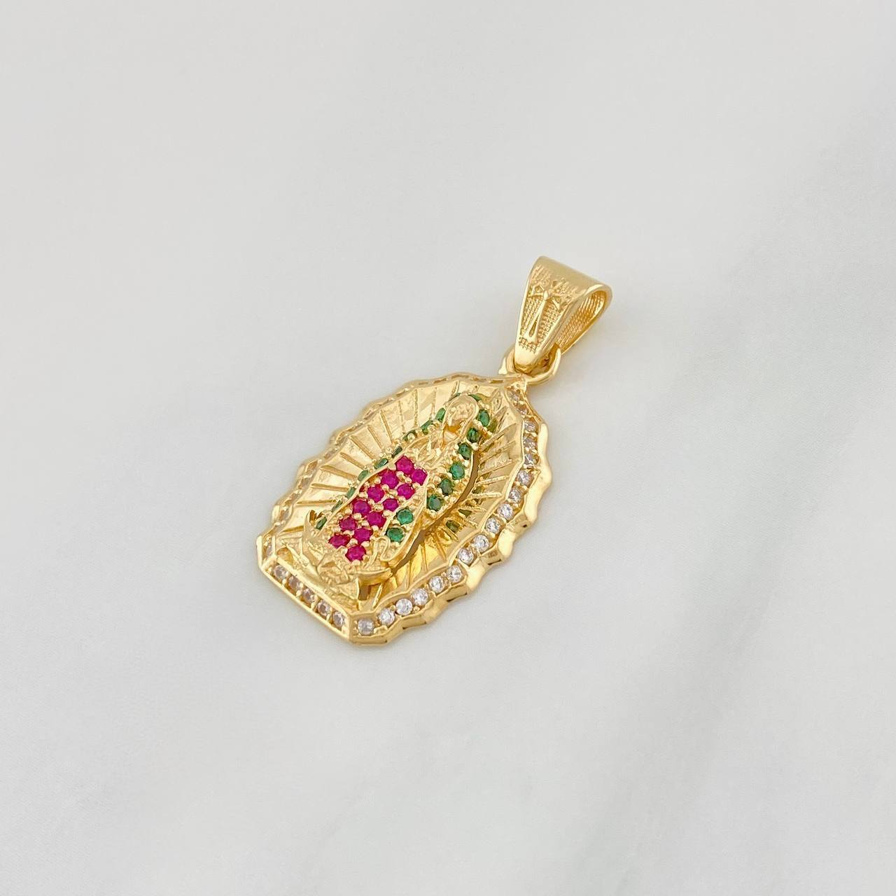 Dije Virgen de Guadalupe 3.05g / 3/4 in Oro Amarillo 18K