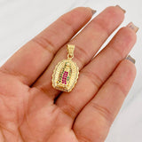 Dije Virgen de Guadalupe 3.05g / 3/4 in Oro Amarillo 18K