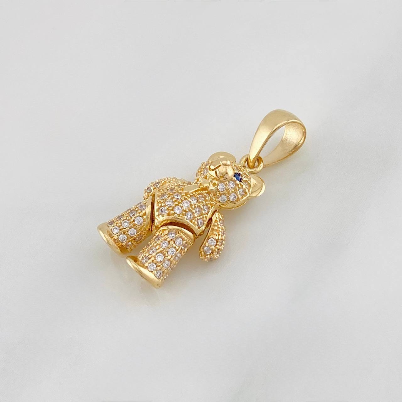 Dije Oso 4.60g / 1 1/4 in Oro Amarillo 18K