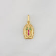 Pendant Virgin of Guadalupe 1.3g / 3/4 in Yellow Gold 18K