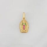 Pendant Virgin of Guadalupe 1.3g / 3/4 in Yellow Gold 18K