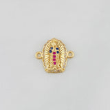 Charm Virgin of Guadalupe 1.15g / 1/2 in Yellow Gold 18K