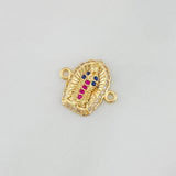 Charm Virgin of Guadalupe 1.15g / 1/2 in Yellow Gold 18K