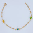 Pulso Barril Espiga 2.65gr / 7 1/2 in / 3mm Oro Amarillo 18K &