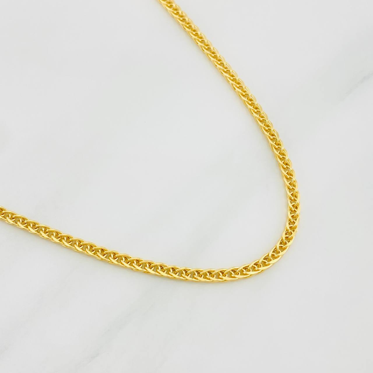 Franco Chain 6.5g / 24 in / 2mm Yellow Gold 18K