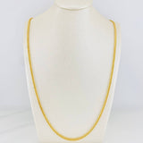 Franco Chain 6.5g / 24 in / 2mm Yellow Gold 18K