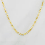Cadena Figaro 1.55g / 18 in / 1.7mm Oro Amarillo 18K